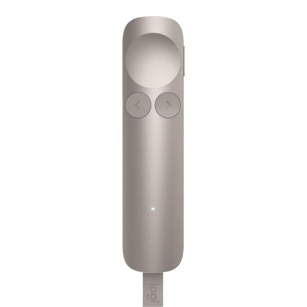 PUNTERO INALAMBRICO LOGITECH SPOTLIGHT 2 BLUETOOTH USB-C 910-007670 BEIGE