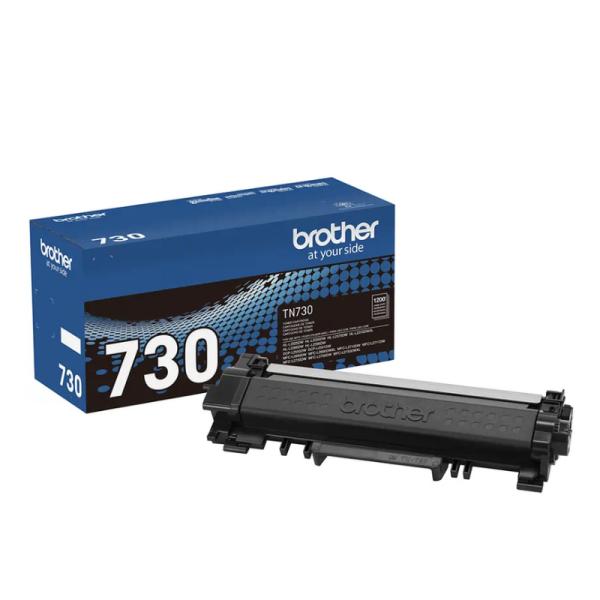 TONER BROTHER TN730 RENDIMIENTO ESTANDAR  HASTA 1200 PAGINAS NEGRO