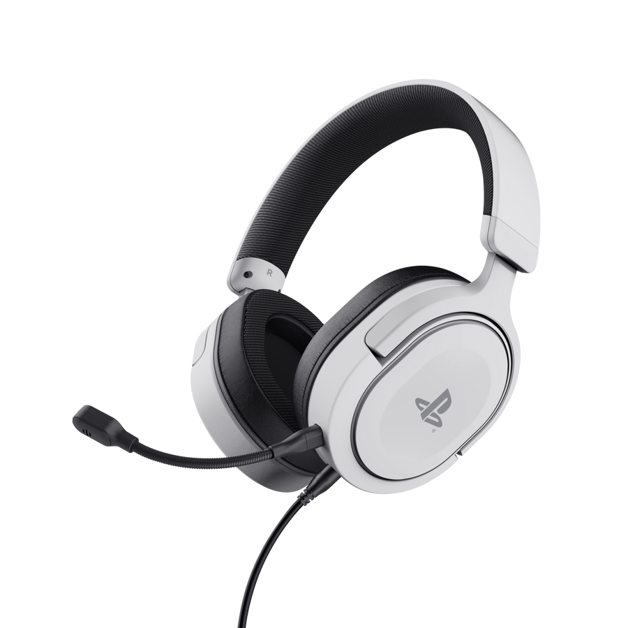 Trust auriculares gaming  GXT 498 forta para PS5 blanco - 24716