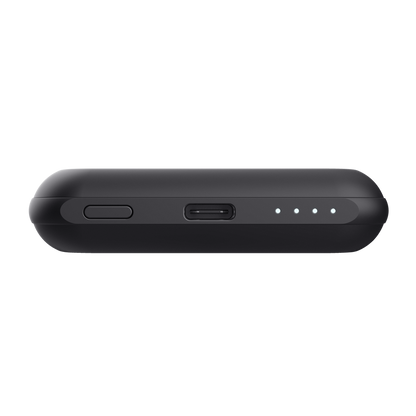 Power Bank Trust Magnética 5000 mAh Negro, 24877