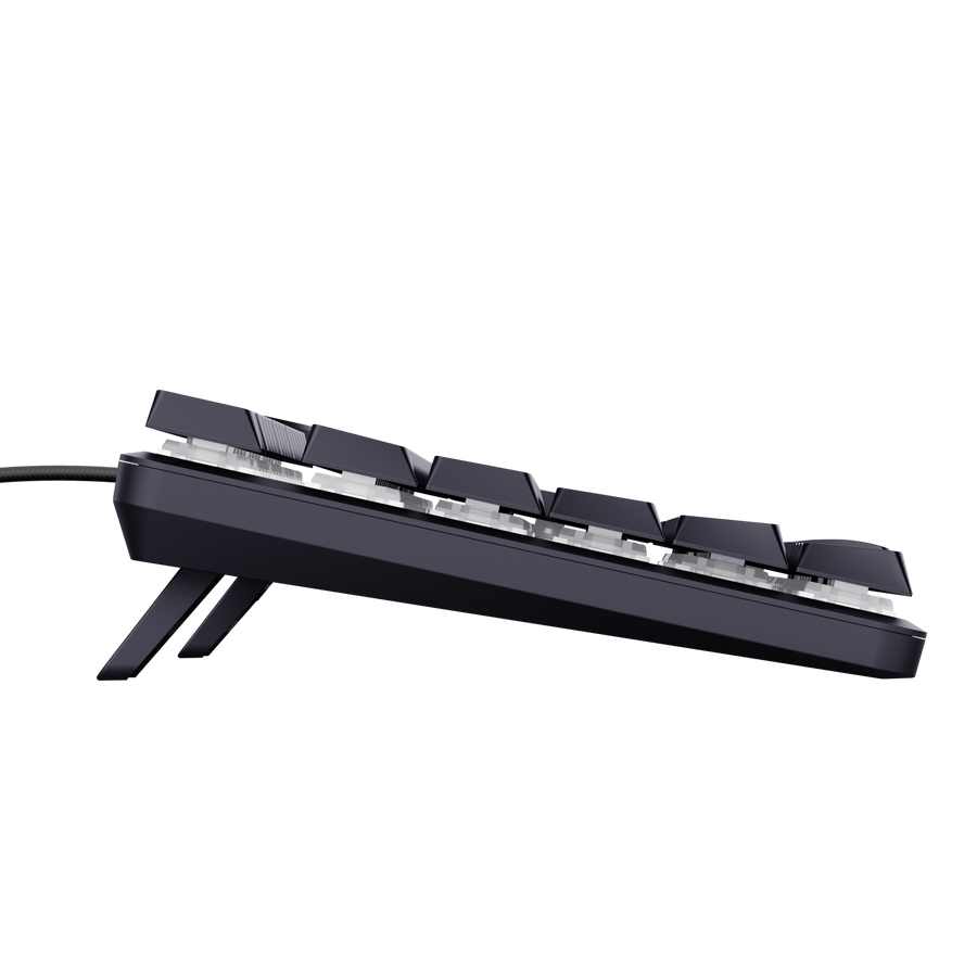 Iluminación RGB personalizable del teclado mecánico Trust GXT 866