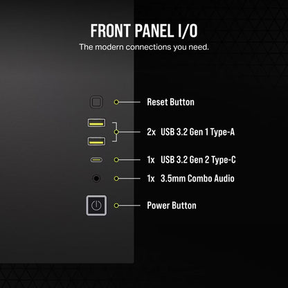 Corsair Case 2500X Media Torre Black, CC-9011265-WW