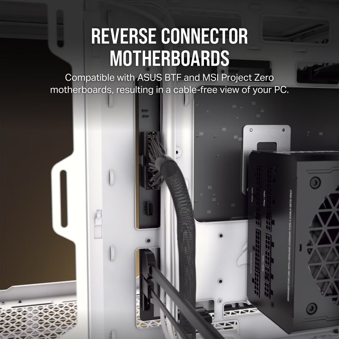 Corsair Case 2500X RGB Micro-ATX White, CC-9011268-WW