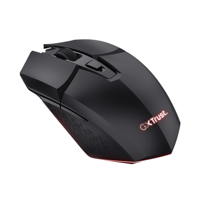 Mouse Trust GXT 110 Felox con iluminación LED encendida efecto multicolor