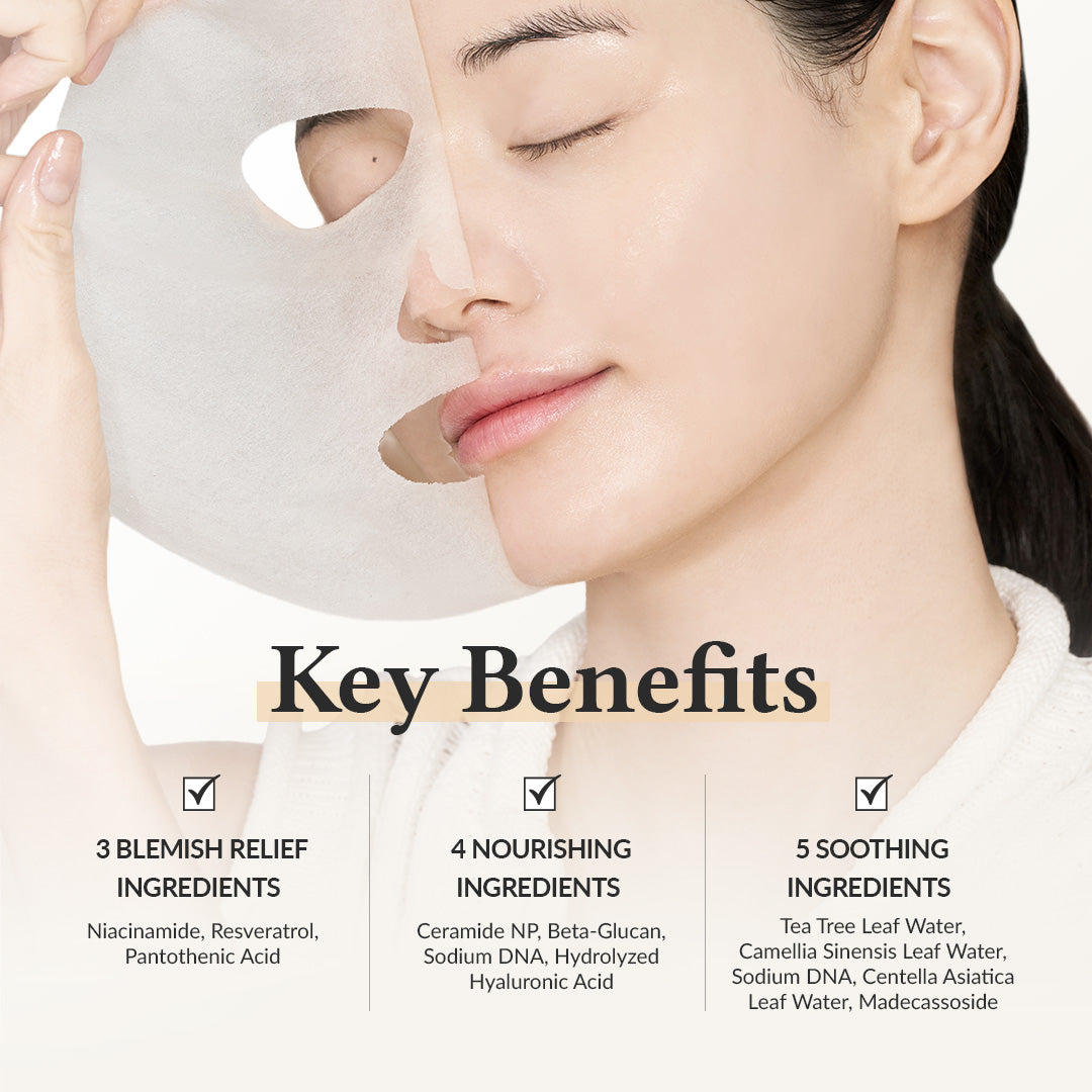 Dr. Althea 345 Relief Cream Mask x4 - detalle del sobre individual