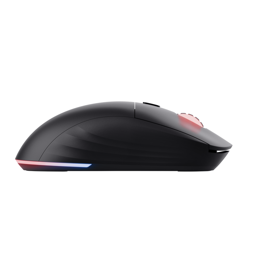 Mouse gaming Trust GXT 927 Redex+ conectado con cable Play & Charge incluido