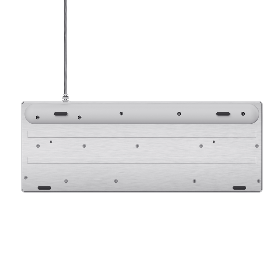 Vista superior del kit gaming Trust GXT 794W mostrando todos los componentes