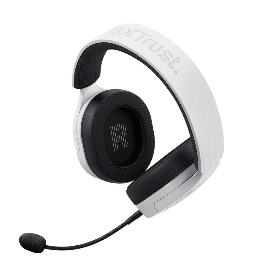 Micrófono desmontable headset Trust GXT 491W gaming blanco