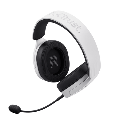 Micrófono desmontable headset Trust GXT 491W gaming blanco