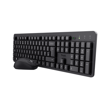 Teclado Trust TKM-360 teclas silenciosas distribución QWERTY español