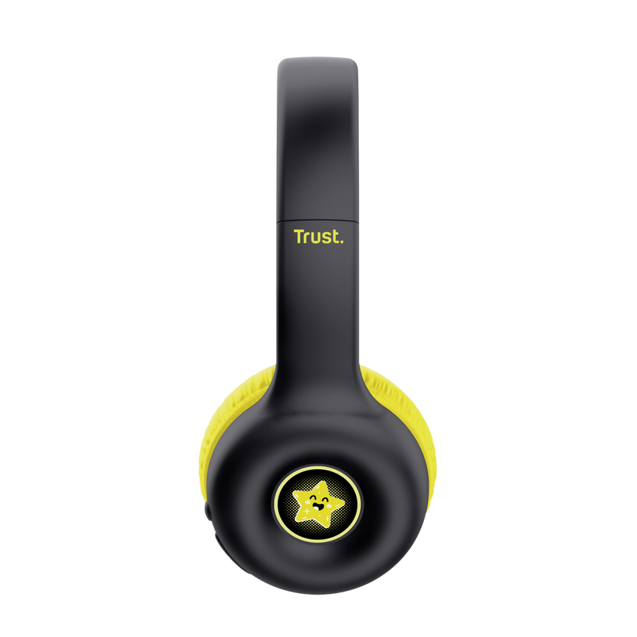 Auriculares Trust Nouna 25405 en uso niños con micrófono integrado