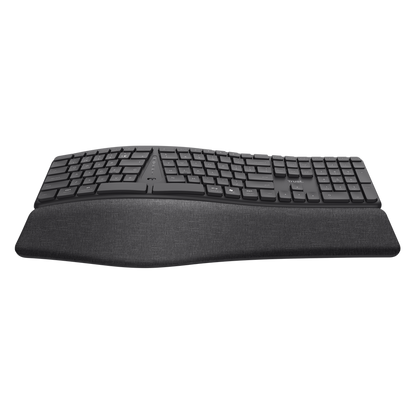 Patas ajustables desplegables del teclado Trust Keyra para ergonomía