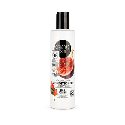Organic Shop Acondicionador cabello graso higo y rosa mosqueta 280ml