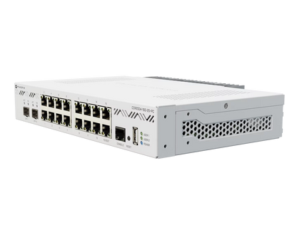 MikroTik Router 16 Gigabit y 2 SFP+, CCR2004-16G-2S+PC