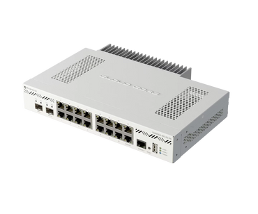 MikroTik Router 16 Gigabit y 2 SFP+, CCR2004-16G-2S+PC