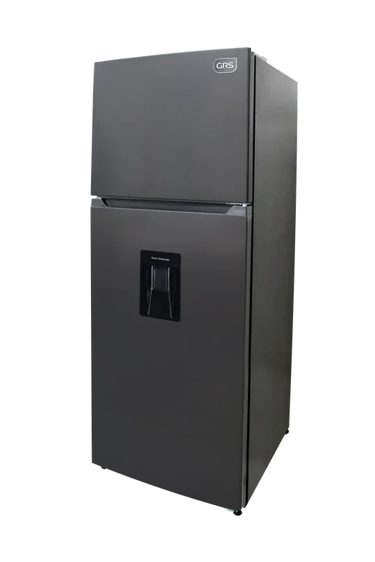 GRS Refrigeradora No Frost 12 pies³ con Dispensador y 2 Puertas Grafito, GRD 341FF-TTX