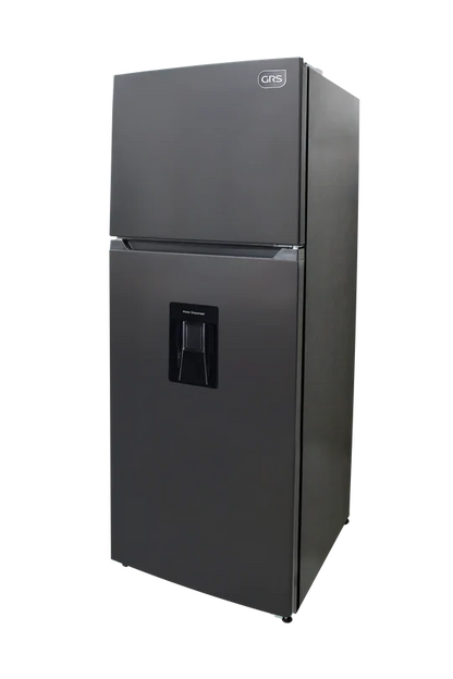 GRS Refrigeradora No Frost 12 pies³ con Dispensador y 2 Puertas Grafito, GRD 341FF-TTX