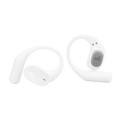 JBL Sense Lite mostrando el gancho ergonómico para oreja