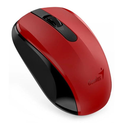 Vista inferior del mouse Genius NX-8008S con sensor óptico 1200 DPI