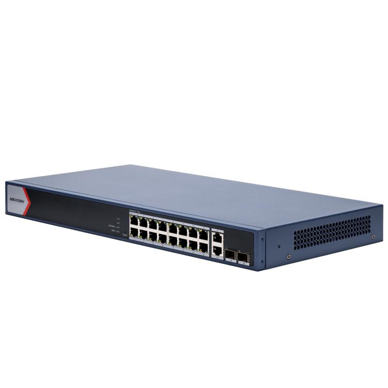 Hikvision switch 16 puertos PoE, DS-3E1520P-EI/M