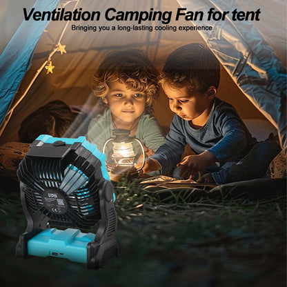 Winning Star Ventilador de Mesa Recargable 6W, ST-4069