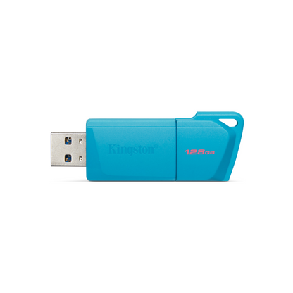 Memoria USB Kingston DT Exodia M | 128GB | USB 3.2 | Neon Azul