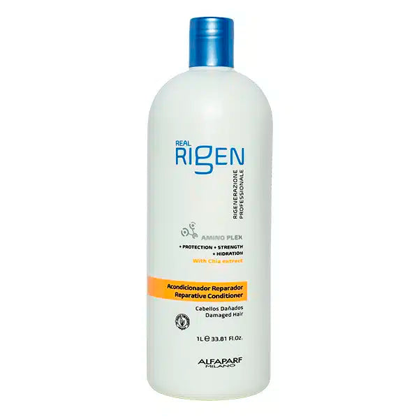 Alfaparf Milano Real Rigen Repair Acondicionador Reparador 1L para Cabello Dañado