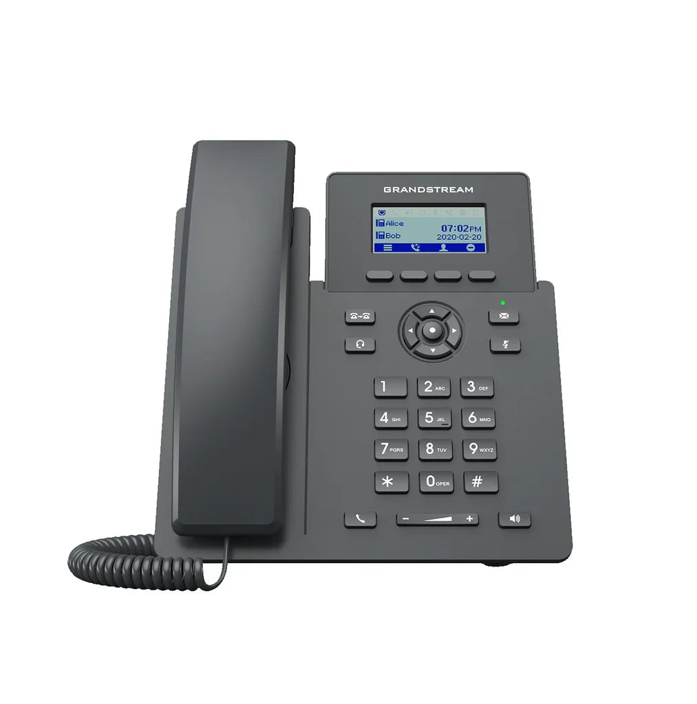 Grandstream GRP2601P Teléfono IP Carrier-Grade de 2 Líneas con PoE Integrado