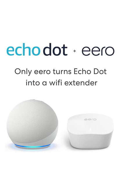 Amazon Bocina Inteligente con Alexa Blanco, Echo Dot 5ta Gen