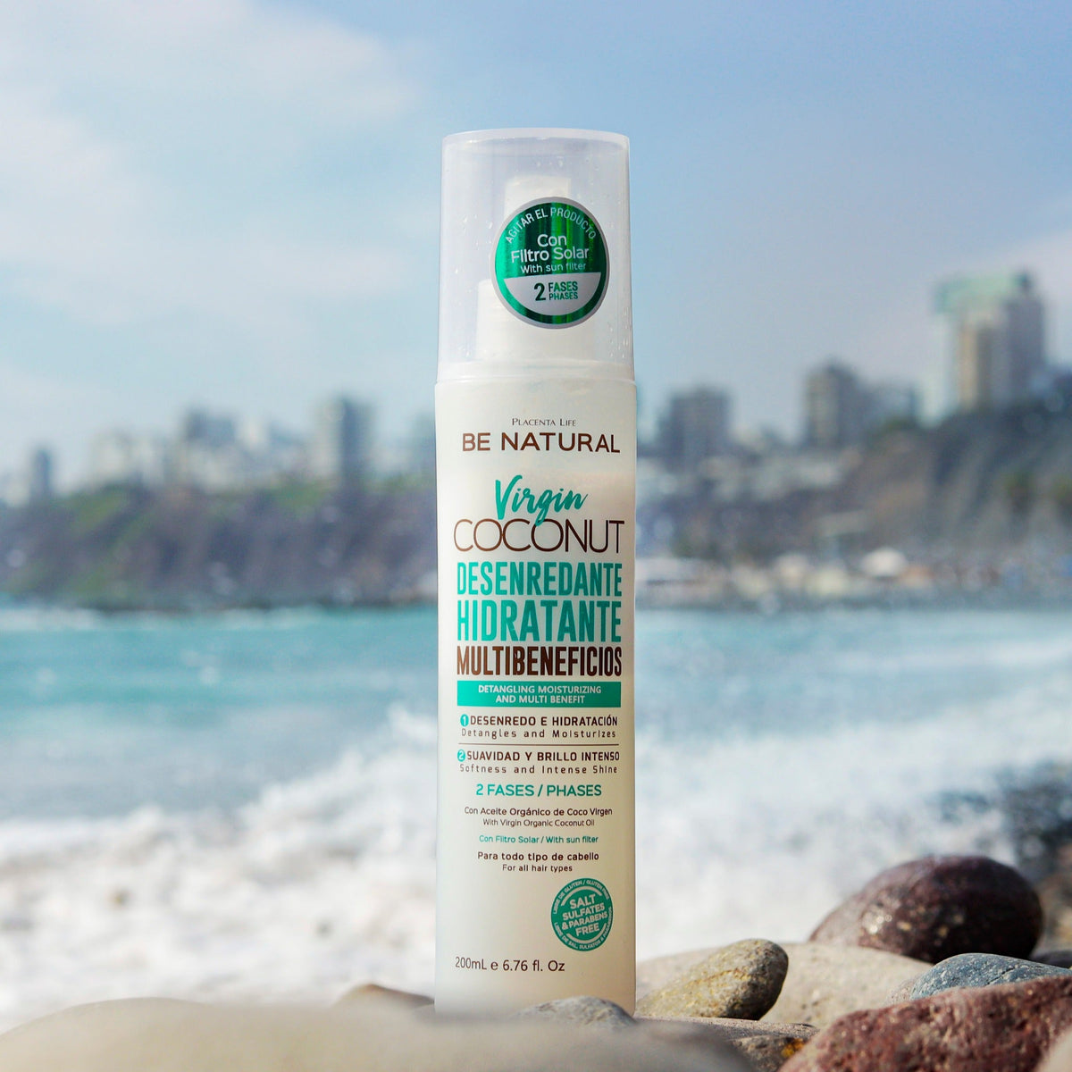 Placentalife Desenredante hidratante 200 ml Virgin Coconut