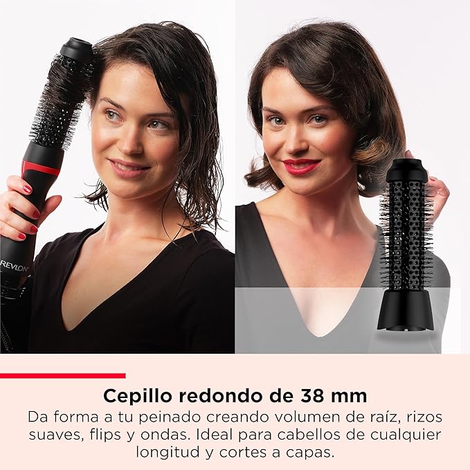 Styler 5 en 1 Multi One Step Revlon | Para secar, alisar, rizar, moldear y dar volumen con una sola herramienta