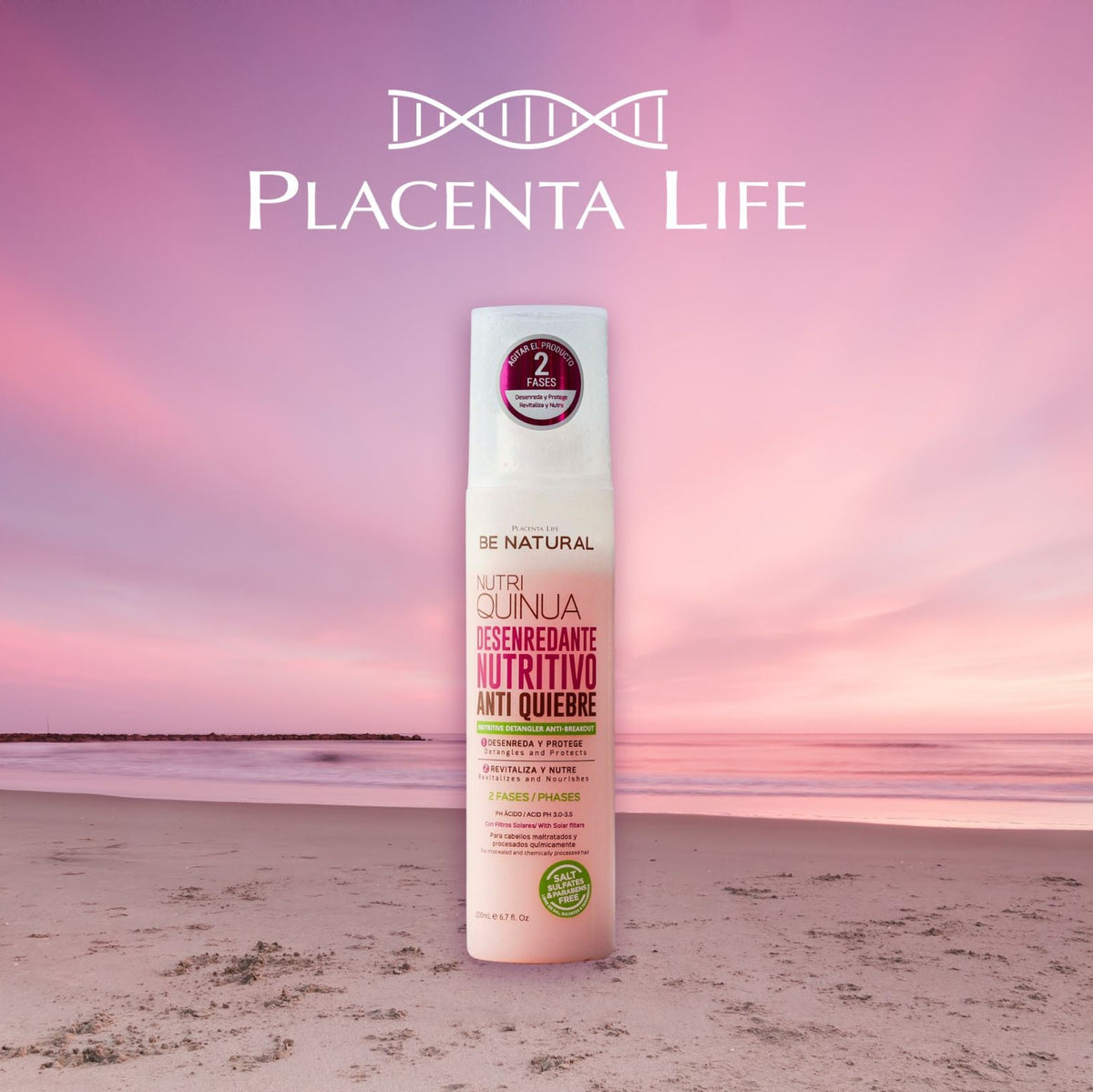 Placentalife Desenredante nutritivo 200 ml Nutri Quinua