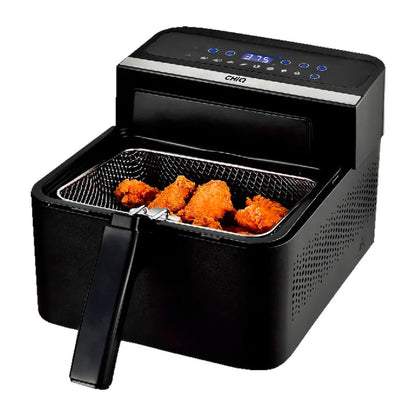 CHIQ CQXAO03G1T1B Freidora de Aire y Aceite Duo Touch Negra 3.5 L + 1.8 L 1200 W