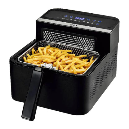 CHIQ CQXAO03G1T1B Freidora de Aire y Aceite Duo Touch Negra 3.5 L + 1.8 L 1200 W