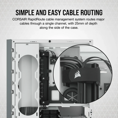 Corsair Case 5000D Airflow ATX White, CC-9011211-WW