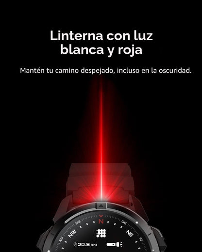 Cubitt Terra Reloj Inteligente Resistente GPS Doble Banda AMOLED 1.48"