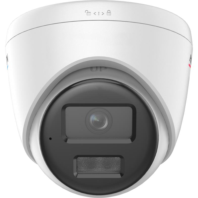 Cámara IP domo Hikvision DS-2CD1367G3-LIU(F) vista frontal con lente 6MP
