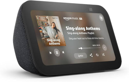 Amazon Echo Show 5 (3ra Gen) | Pantalla Táctil 5.5” | Alexa Integrada | Cámara para Videollamadas
