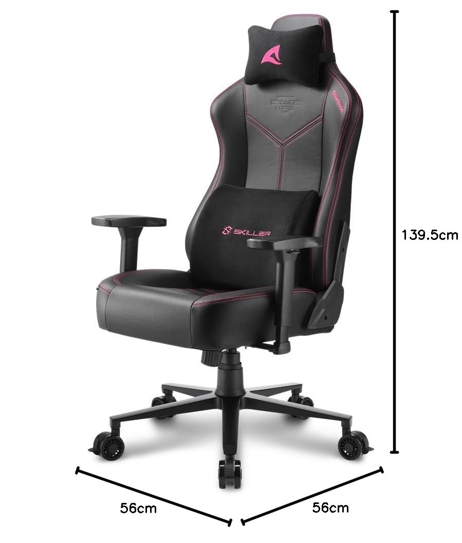 Silla Gaming Sharkoon SGS30 BK/RD | Negra/Roja | Ergonómica | Reclinable | Reposabrazos 3D | 4044951034796