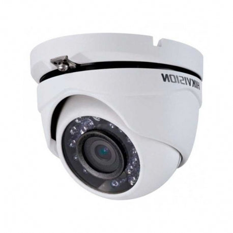 Cámara de seguridad HIKVISION DS-2CE56D1T-IRM vista frontal con lente 3.6mm