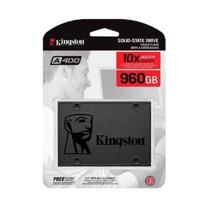 Disco Duro Interno SSD Kingston SA400S37/960GB | 960GB | 2.5” | SATA III | 500MB/s Lectura | 450MB/s Escritura