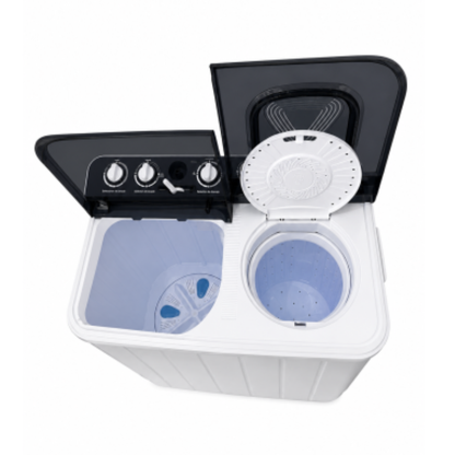 GRS Lavadora Semiautomática de Carga Superior 17 kg con Doble Tina, GLT17W