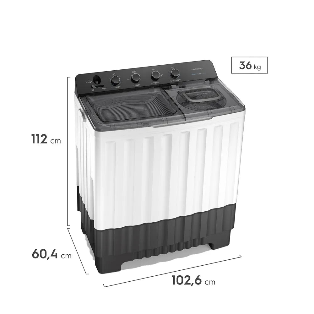 Frigidaire Lavadora Semiautomática de 20 kg Blanco FWTT20M4UBUZW
