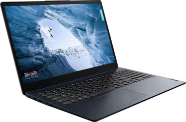 Lenovo IdeaPad 1 vista lateral izquierda mostrando puertos y conectividad