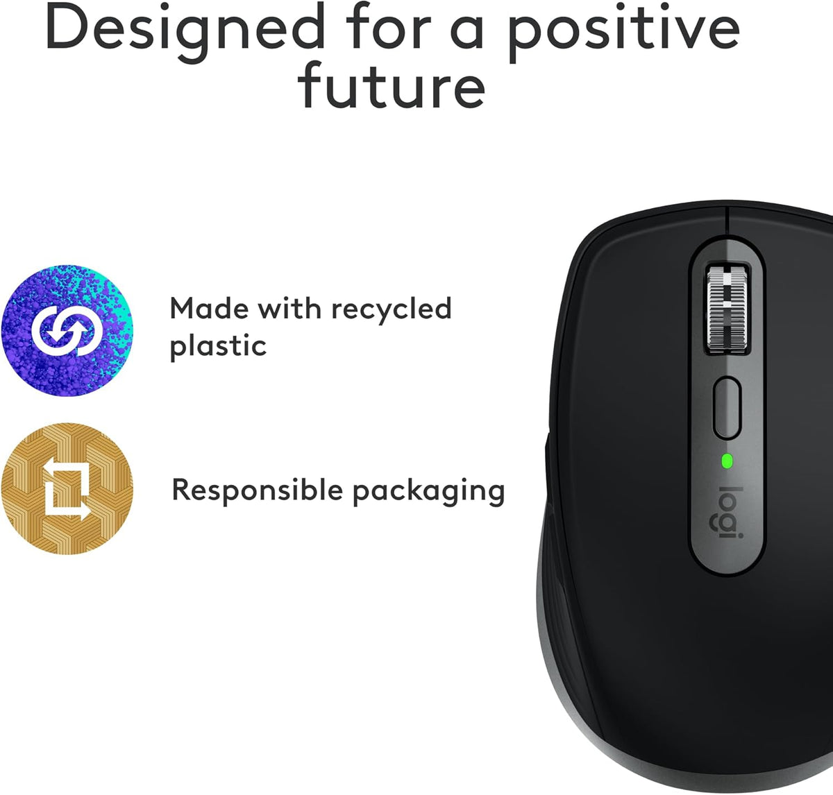 Logitech Mouse MX Anywhere 3S Grafito, 910-006932