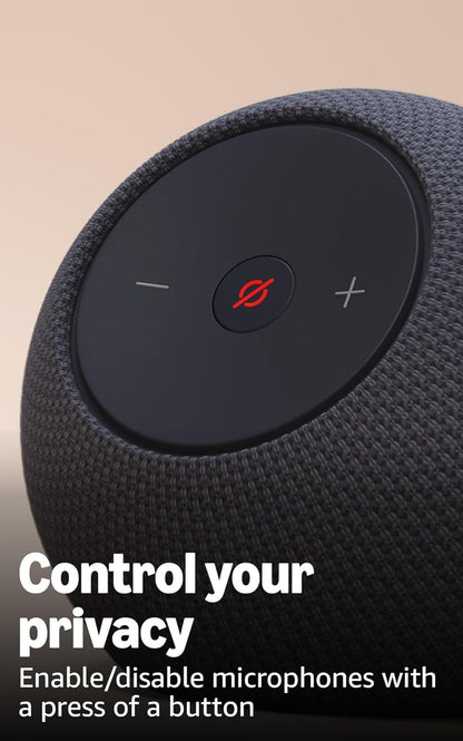 Amazon Bocina Inteligente con Alexa Amatista, Echo Dot Max