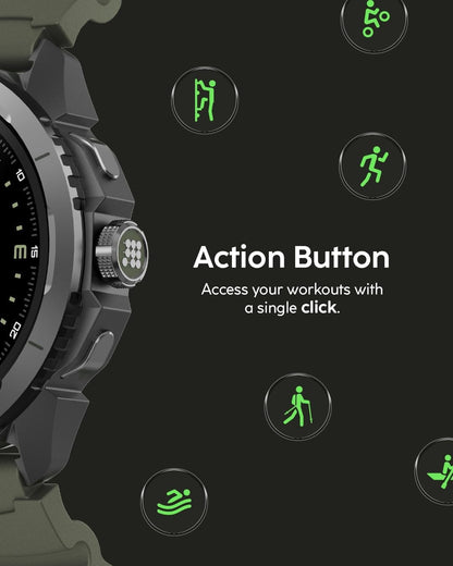 Cubitt Terra Reloj Inteligente Resistente GPS Doble Banda AMOLED 1.48"