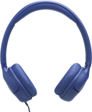 JBL Tune 530C USB-C Azul - vista lateral de los audífonos