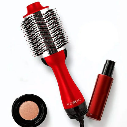 Cepillo Secador Revlon One-Step Volumizer Titanium Rojo | Para dar volumen y brillo con tecnología avanzada