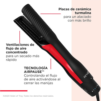 Plancha-Secadora One Step Revlon | Para alisar y secar en un solo paso con volumen y brillo